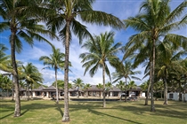 Villa view from the beach